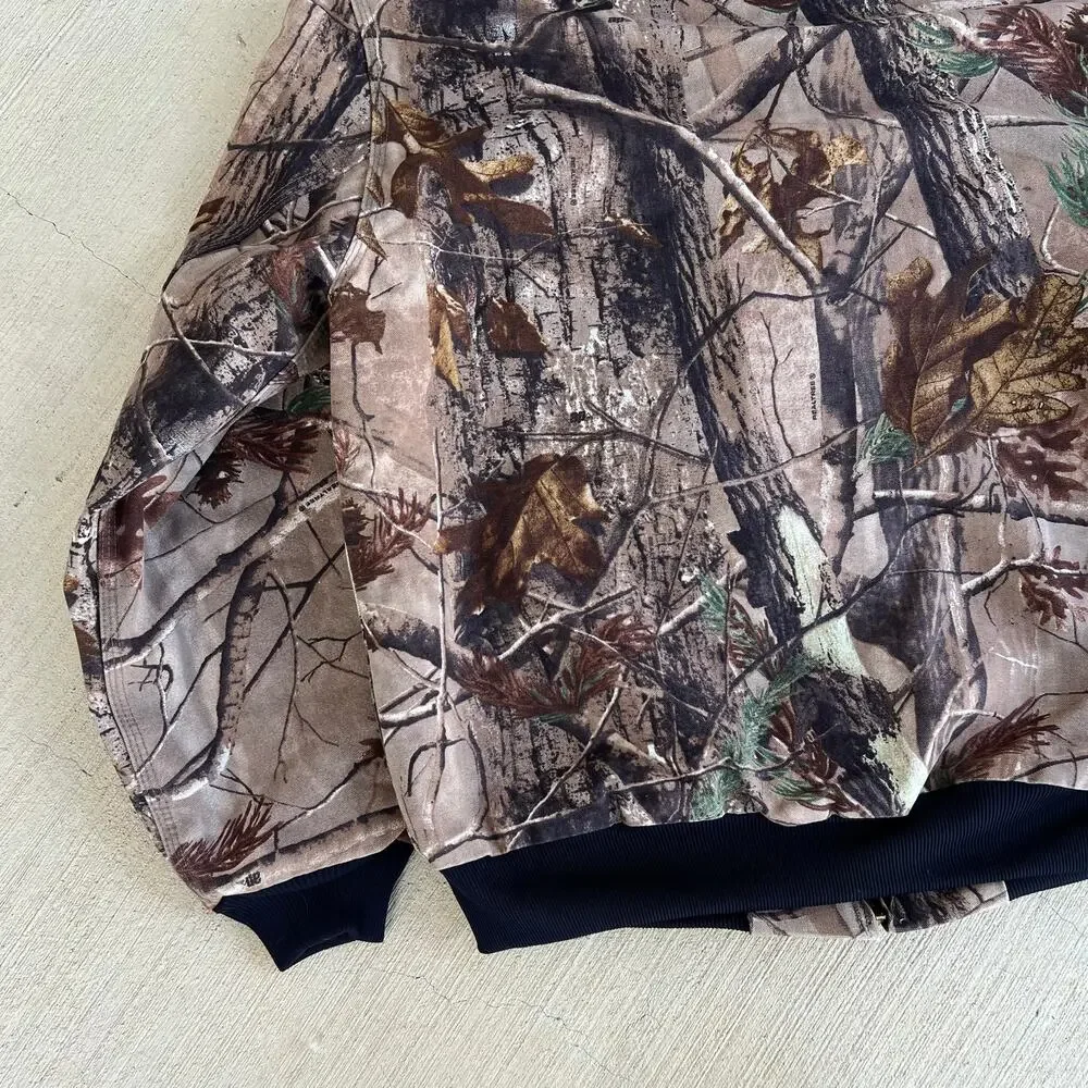 Carhartt camo active hooded work wear jacket
